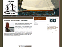 Tablet Screenshot of cornishwoodenboat.co.uk